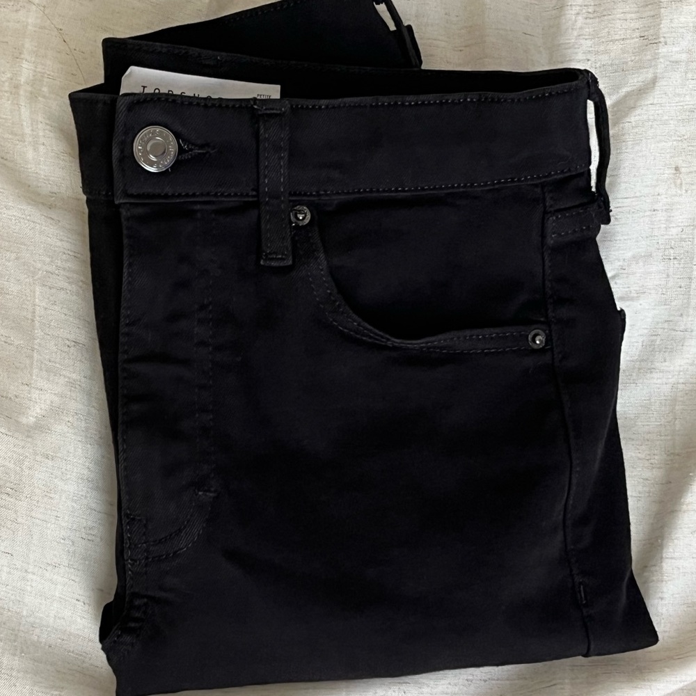 TopShop Black Jamie Skinny Jeans - Petite Sizing